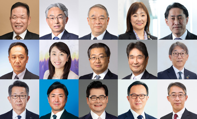 講師陣のポートレート一覧
