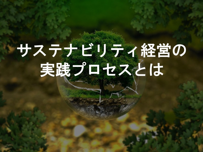 【解説】サステナビリティ経営の実践プロセスとは